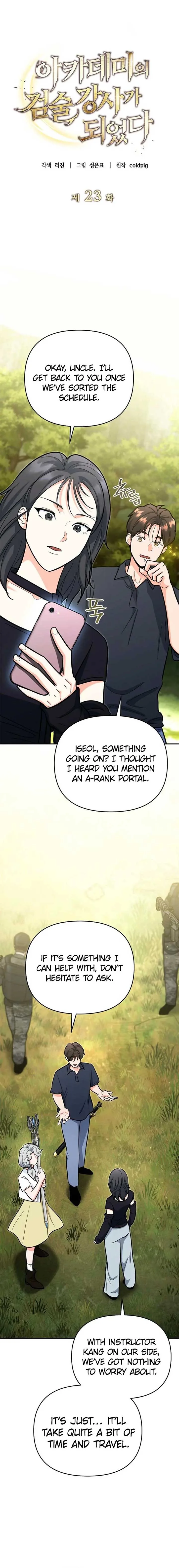 I Became a Swordsmanship Instructor at the Academy Chapter 23 page 4