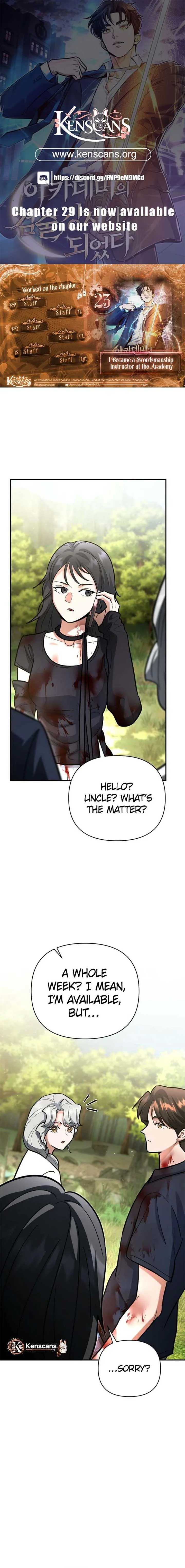 I Became a Swordsmanship Instructor at the Academy Chapter 23 page 2