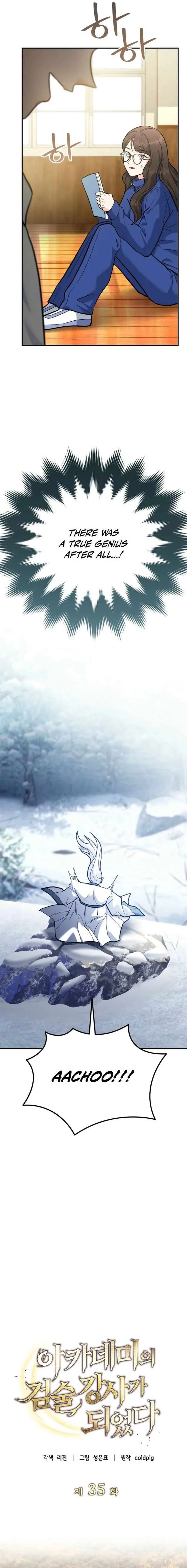 I Became a Swordsmanship Instructor at the Academy Chapter 35 page 4