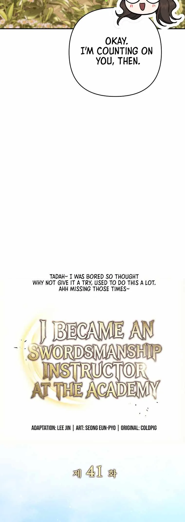 I Became a Swordsmanship Instructor at the Academy Chapter 41 page 48
