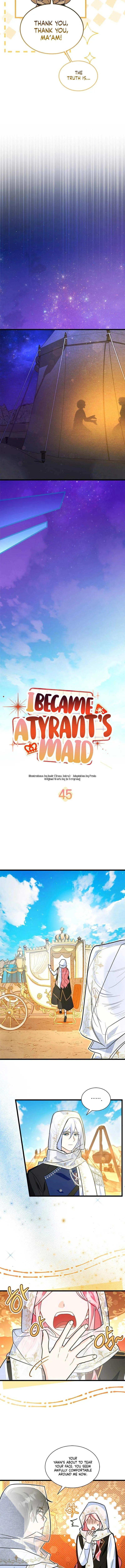 I Became a Tyrant’s Maid Chapter 45 page 9