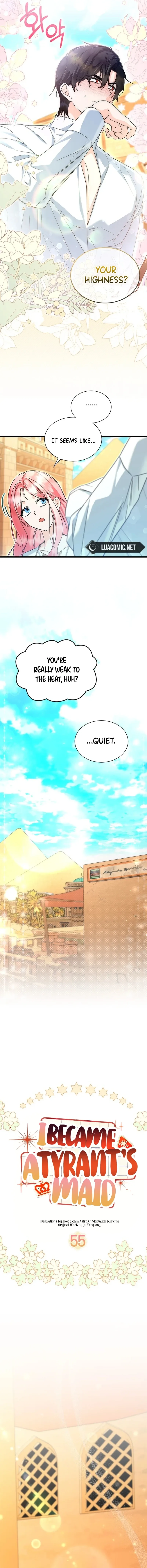 I Became a Tyrant’s Maid Chapter 55 page 7