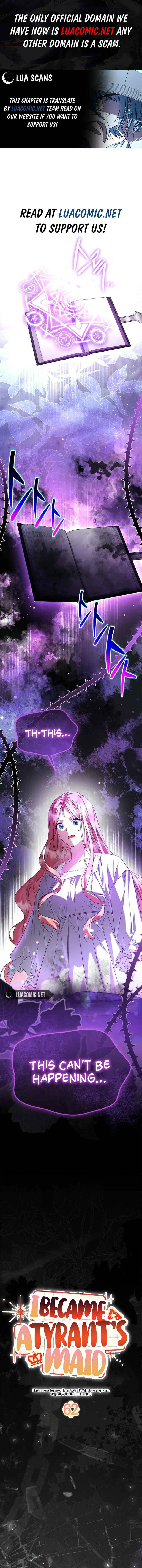 I Became a Tyrant’s Maid Chapter 62 page 2