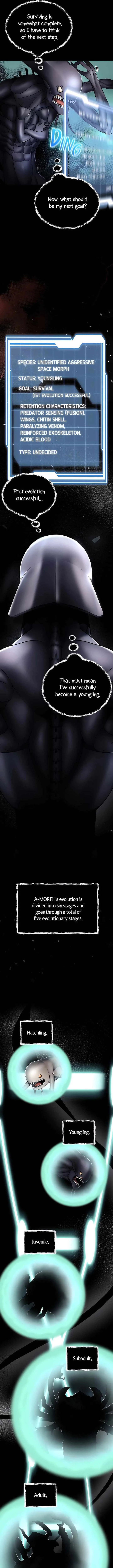 I Became an Evolving Space Monster Chapter 13 page 3