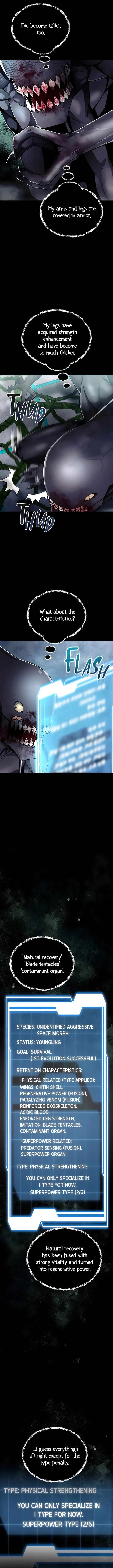 I Became an Evolving Space Monster Chapter 32 page 6