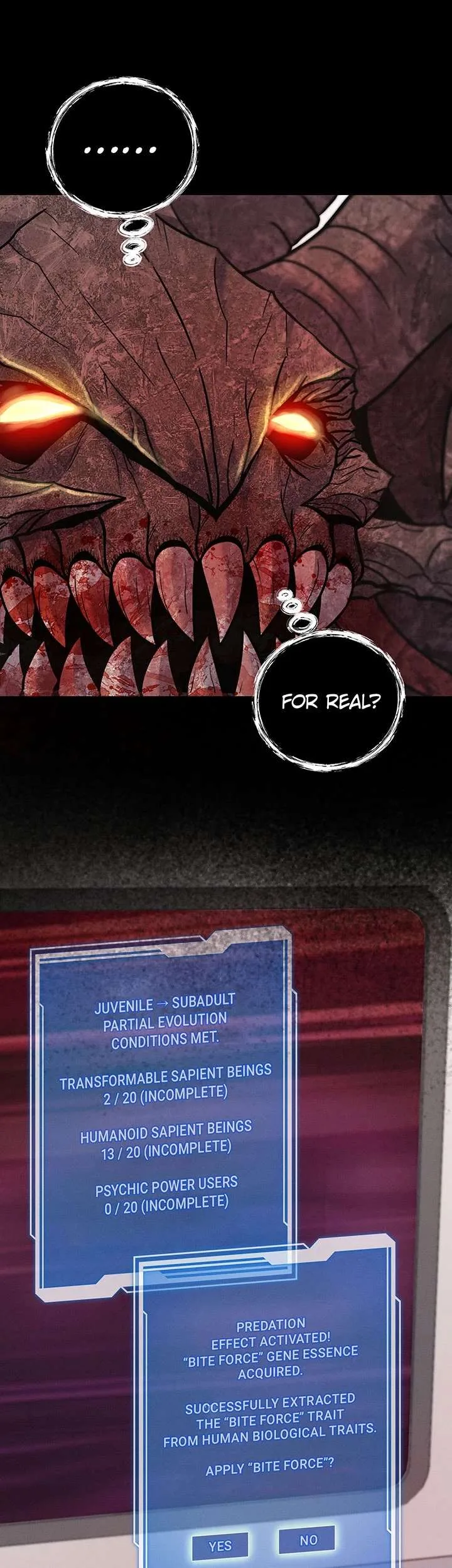 I Became an Evolving Space Monster Chapter 100 page 34