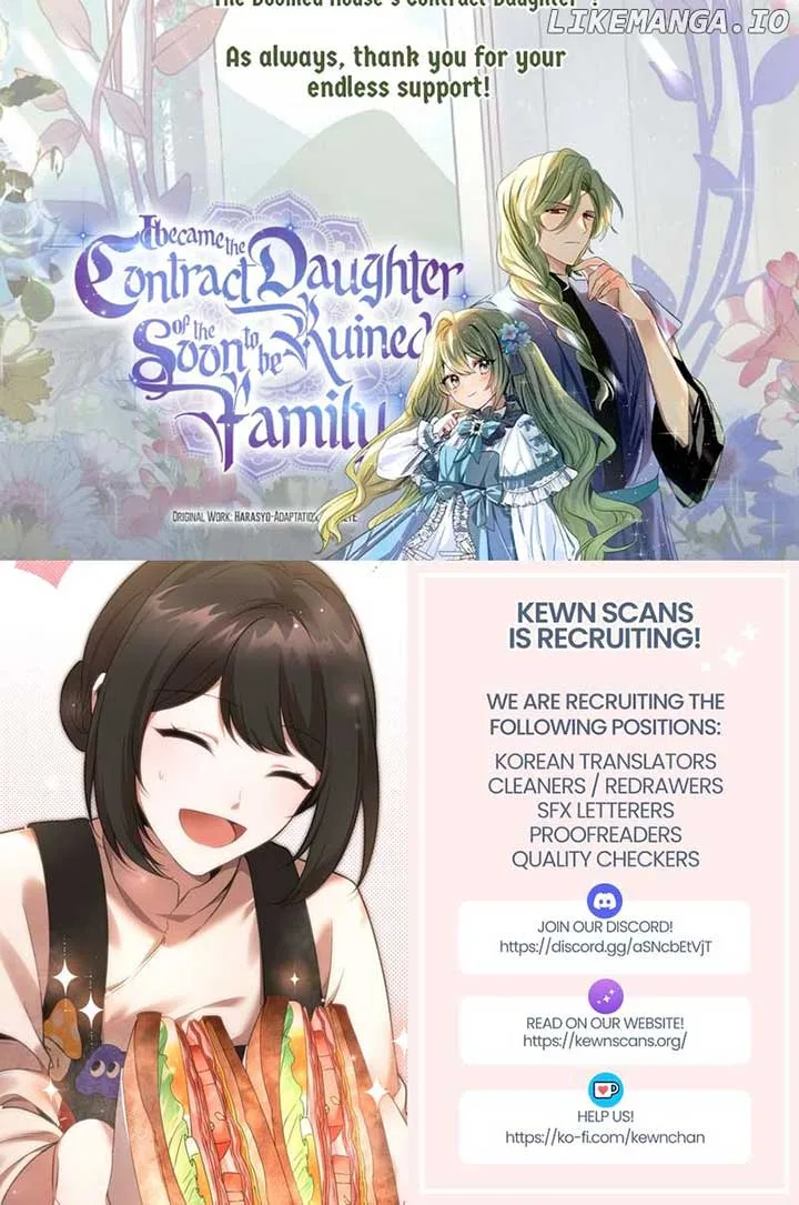 I Became the Contract Daughter of the soon-to-be-ruined Family Chapter 40 page 22