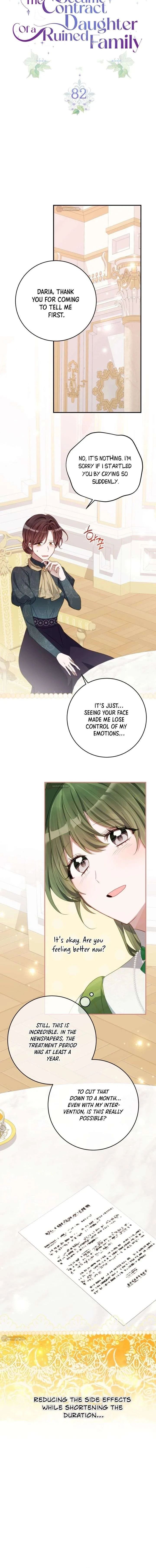 I Became the Contract Daughter of the soon-to-be-ruined Family Chapter 82 page 5