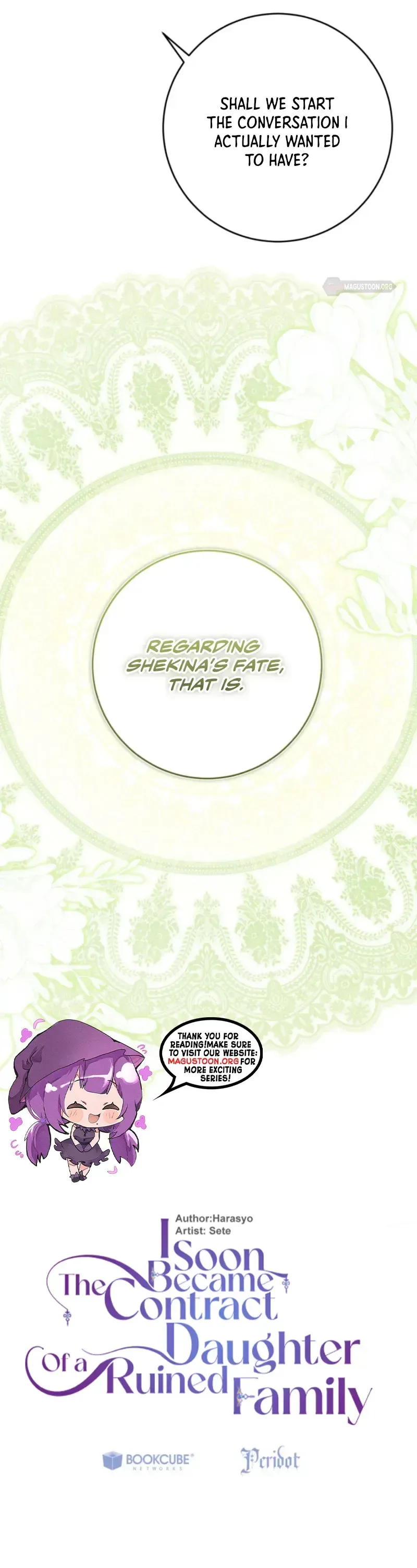 I Became the Contract Daughter of the soon-to-be-ruined Family Chapter 89 page 25