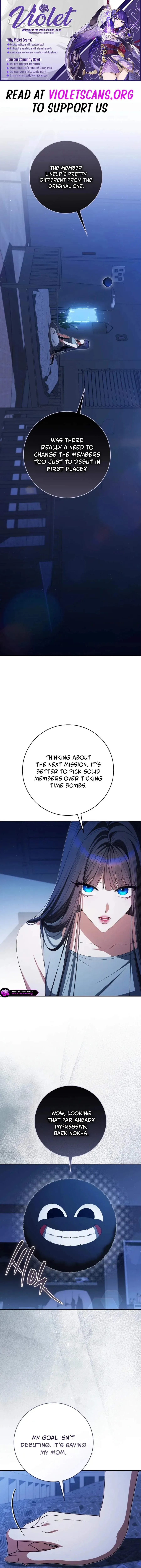 I Became the Cursed Idol Leader Chapter 52 page 1