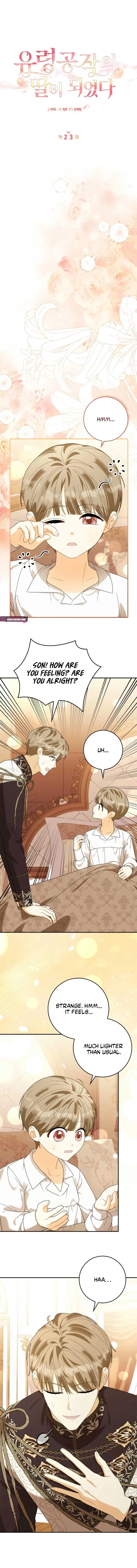 I Became the Daughter of the Ghost Duke Chapter 23 page 10