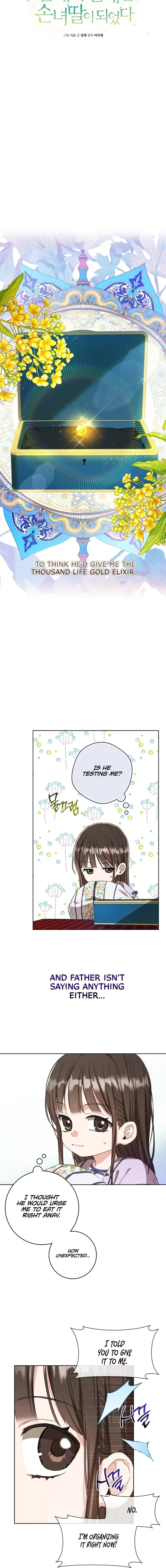 I became the Despised Granddaughter of the Powerful Martial Arts Family Chapter 9 page 7