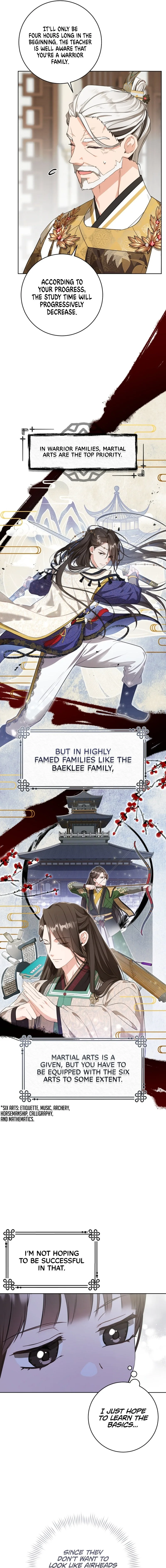 I became the Despised Granddaughter of the Powerful Martial Arts Family Chapter 13 page 8