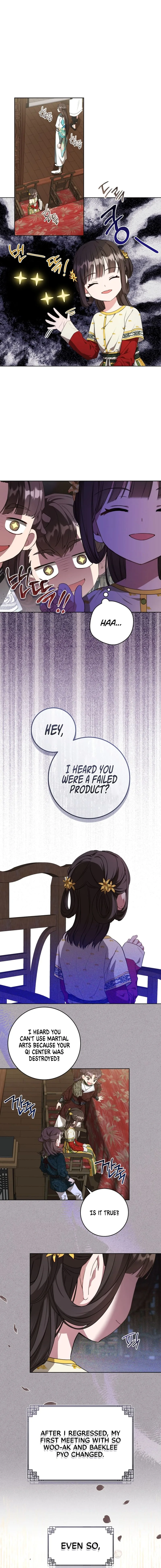 I became the Despised Granddaughter of the Powerful Martial Arts Family Chapter 12 page 8