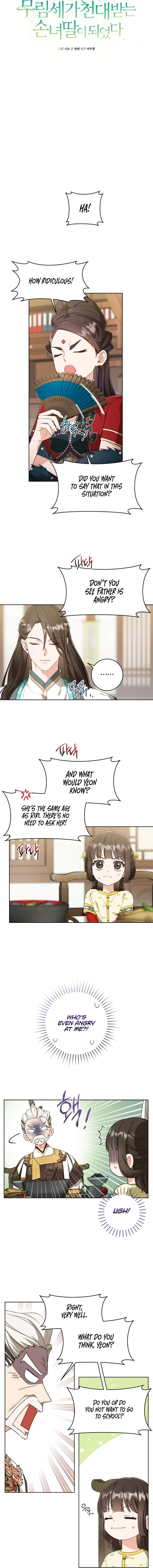 I became the Despised Granddaughter of the Powerful Martial Arts Family Chapter 14 page 3