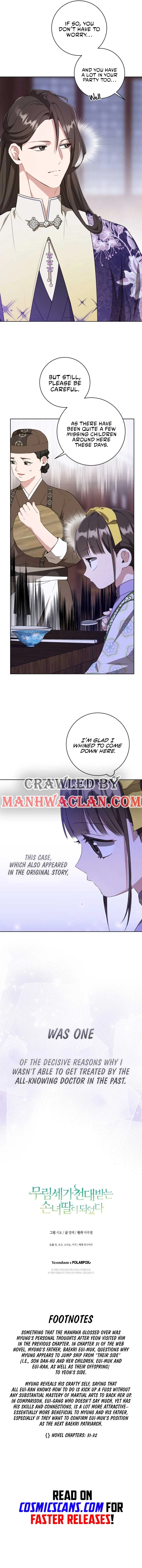 I became the Despised Granddaughter of the Powerful Martial Arts Family Chapter 28 page 13
