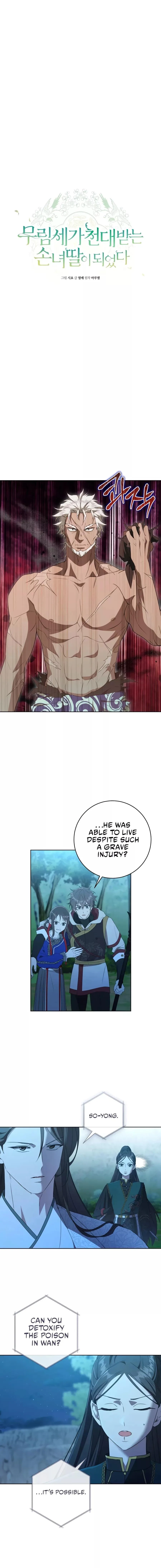 I became the Despised Granddaughter of the Powerful Martial Arts Family Chapter 33 page 3