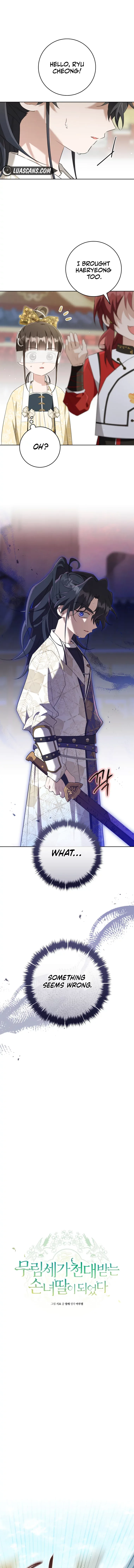 I became the Despised Granddaughter of the Powerful Martial Arts Family Chapter 48 page 8