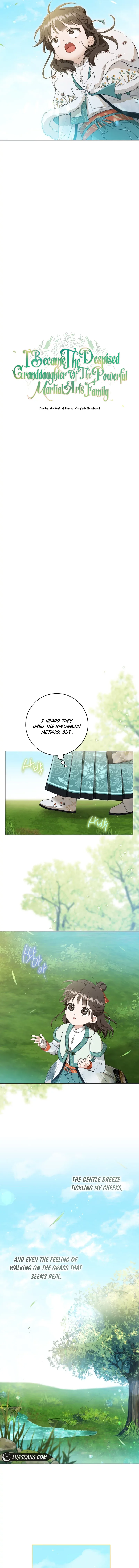 I became the Despised Granddaughter of the Powerful Martial Arts Family Chapter 56 page 3