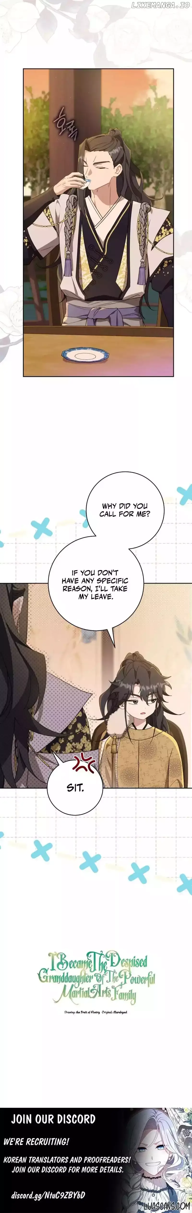 I became the Despised Granddaughter of the Powerful Martial Arts Family Chapter 63 page 8