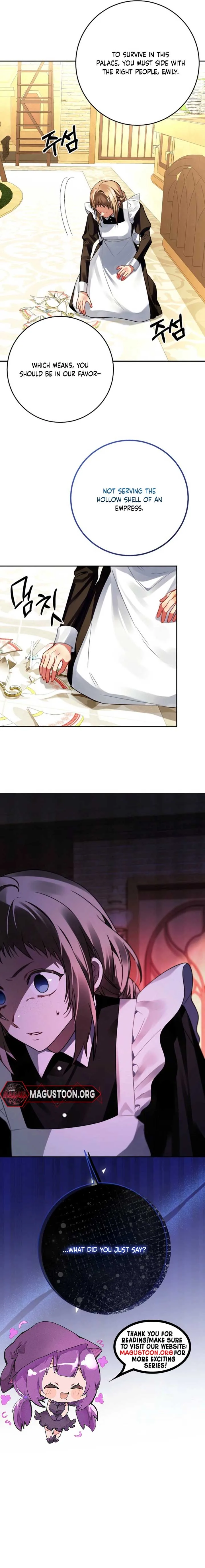 I Became the Empress Doomed to Die at the Hands of the Tyrant Chapter 8 page 9