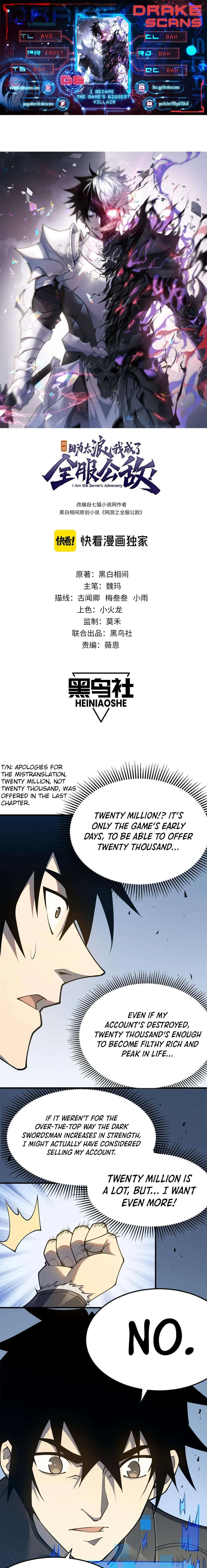 I Became the Game’s Biggest Villain Chapter 6 page 2
