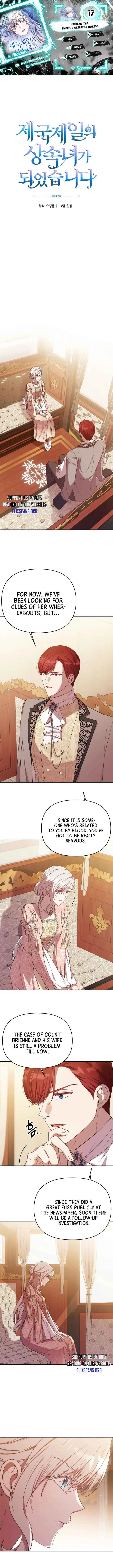 I Became the Greatest Heiress of the Empire Chapter 17 page 2