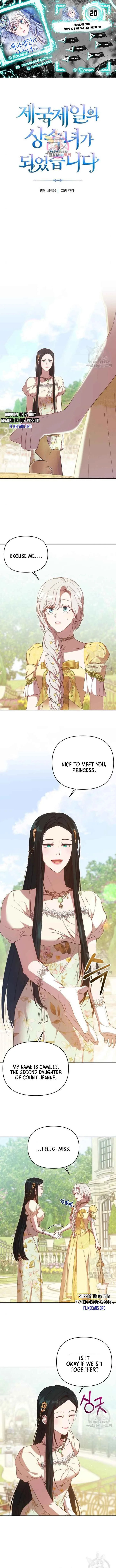 I Became the Greatest Heiress of the Empire Chapter 20 page 2