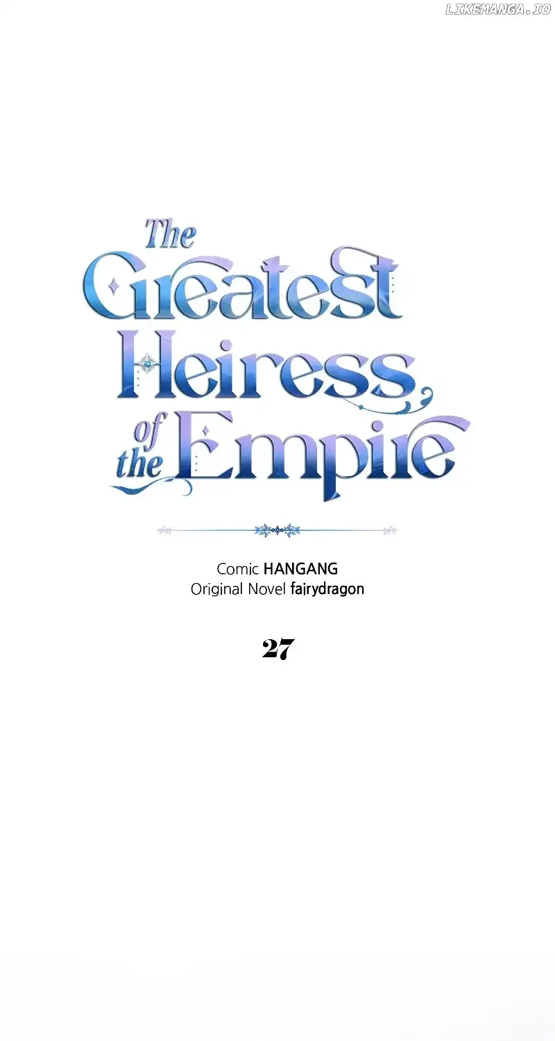 I Became the Greatest Heiress of the Empire Chapter 27 page 2