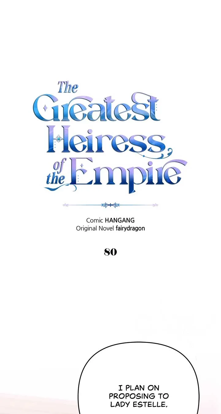 I Became the Greatest Heiress of the Empire Chapter 80 page 2
