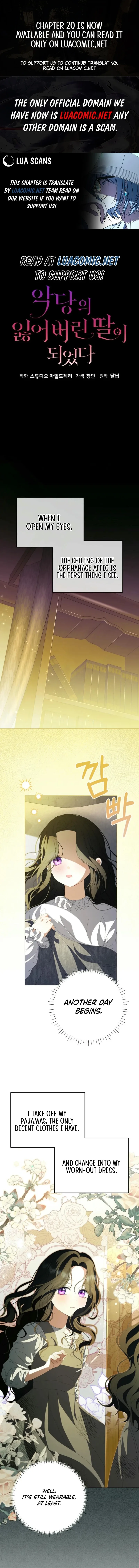 I Became the Lost Daughter of the Villain Chapter 1 page 2