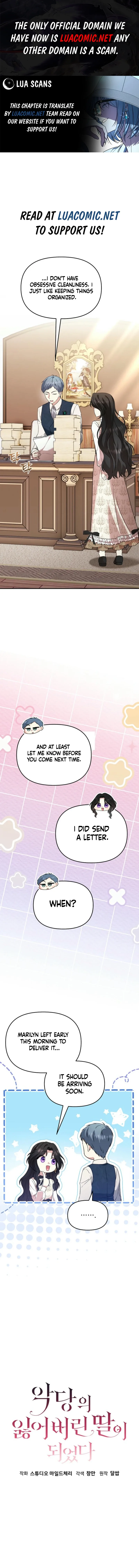 I Became the Lost Daughter of the Villain Chapter 15 page 2