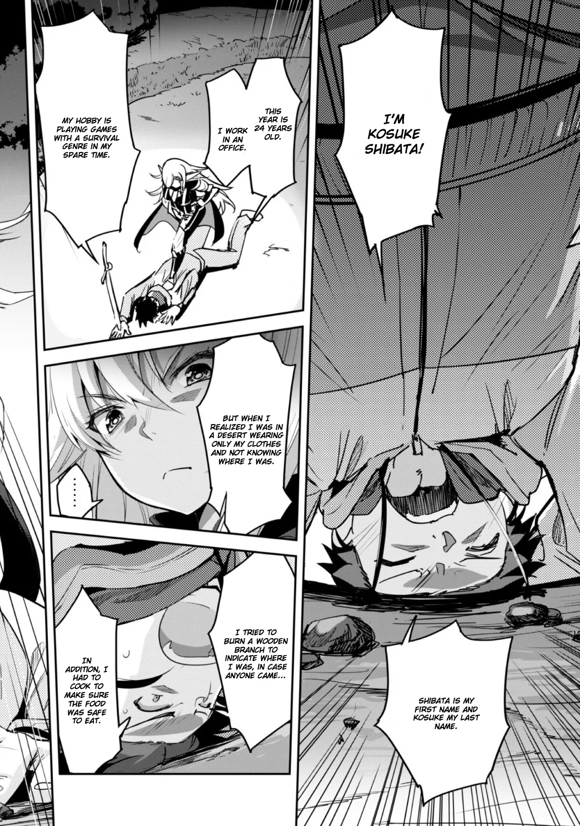 Isekai Minecraft Chapter 0 page 4
