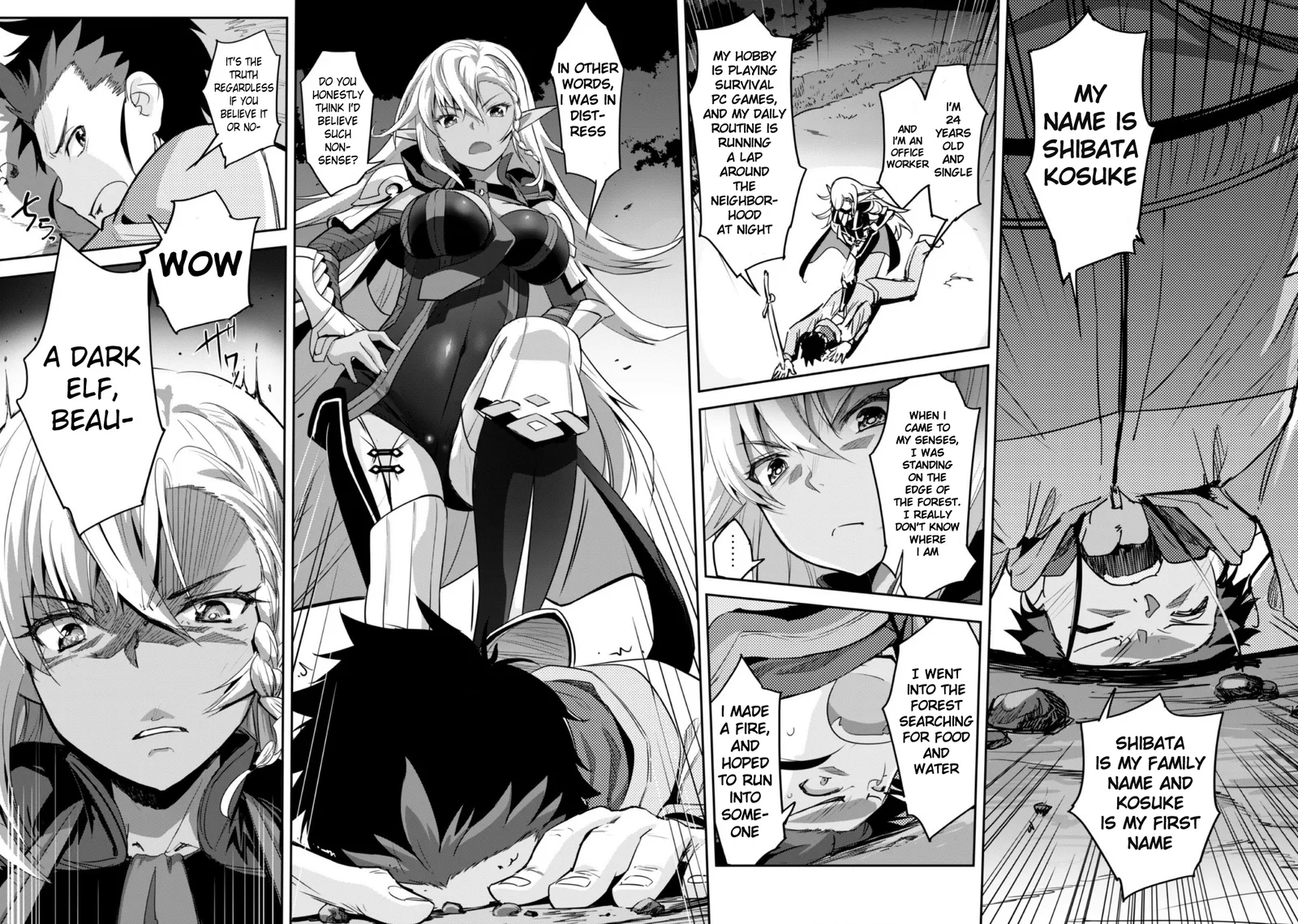 Isekai Minecraft Chapter 1 page 5