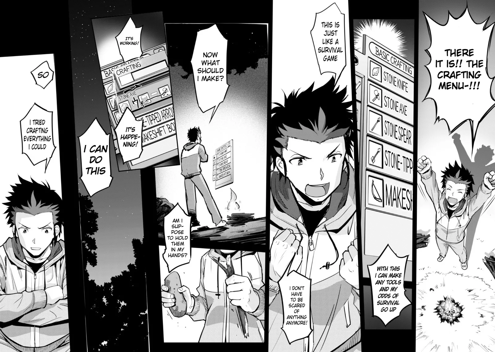 Isekai Minecraft Chapter 1 page 20
