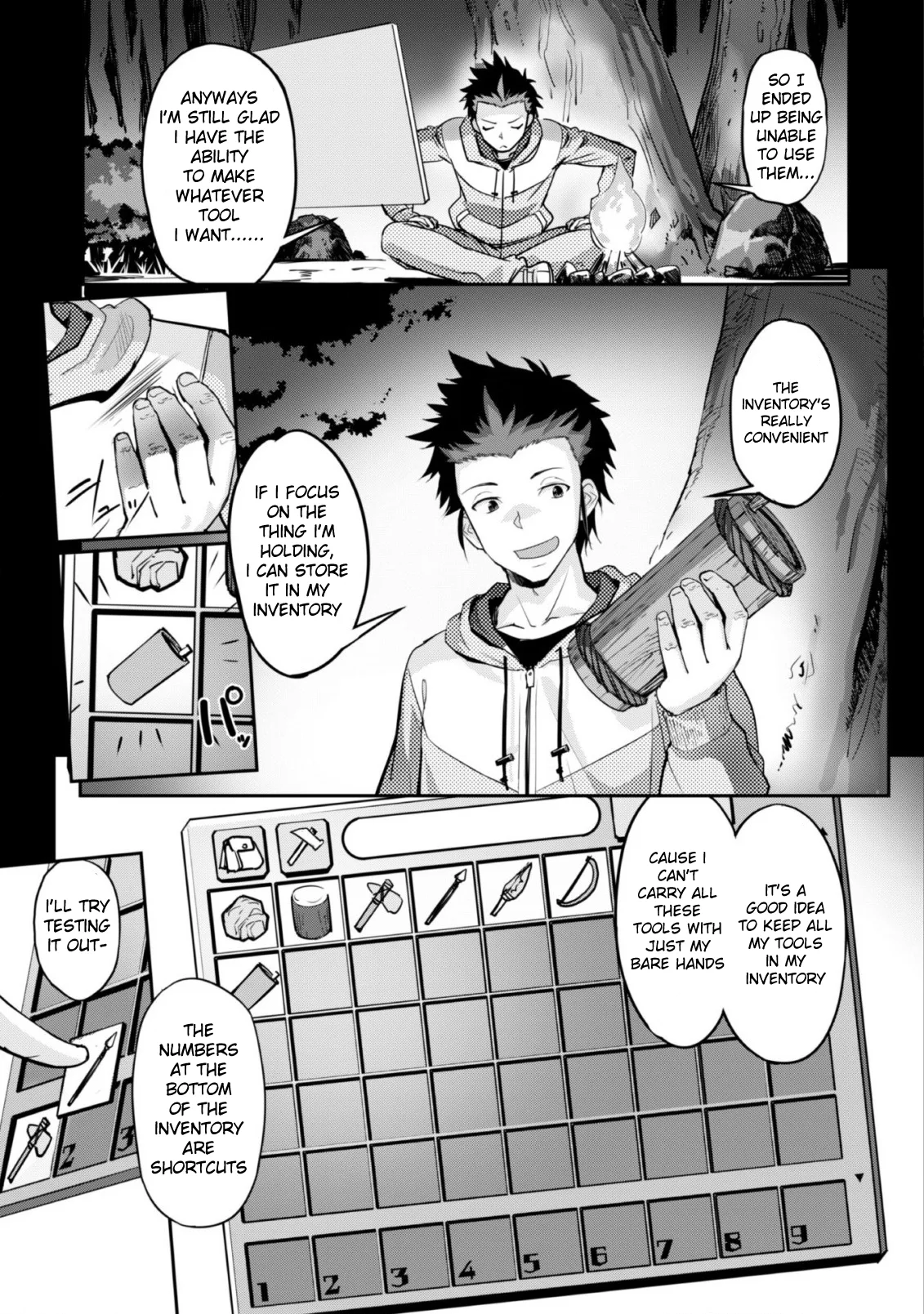 Isekai Minecraft Chapter 1 page 22