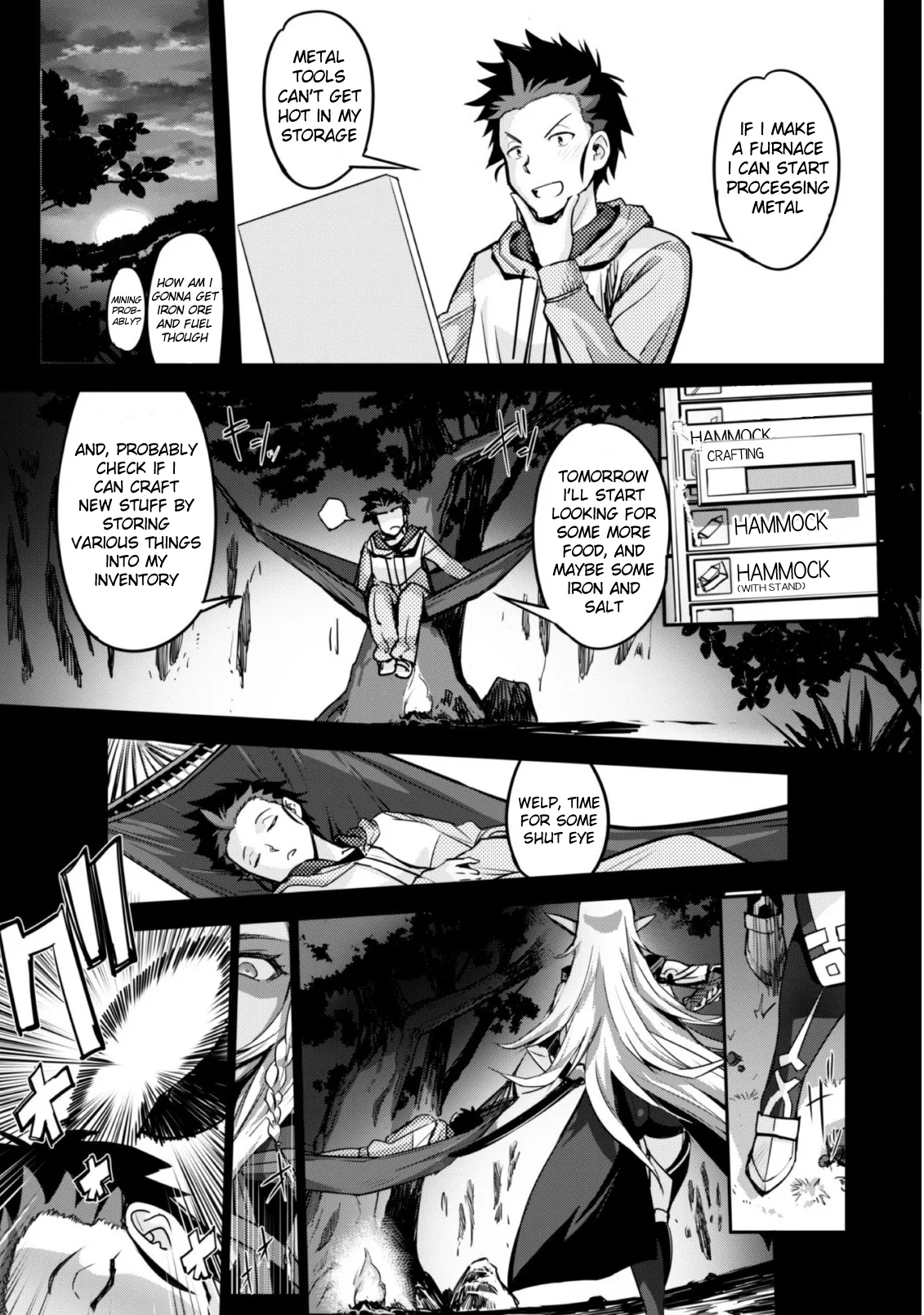 Isekai Minecraft Chapter 1 page 37