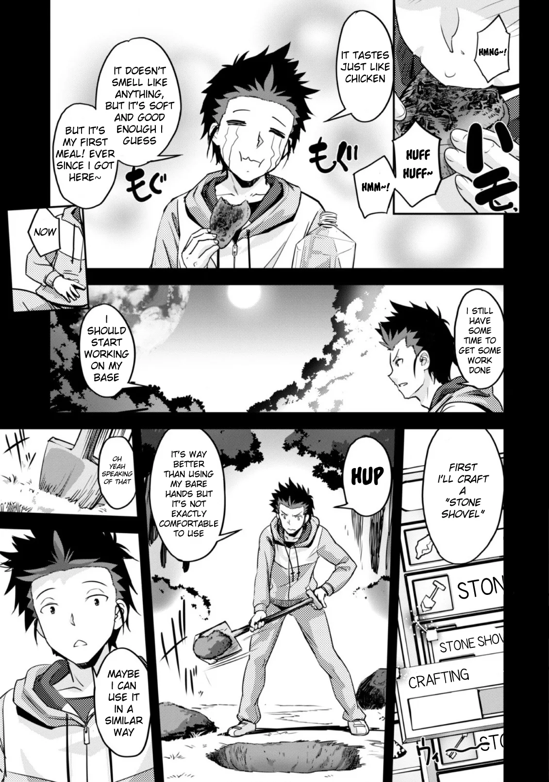 Isekai Minecraft Chapter 1 page 35