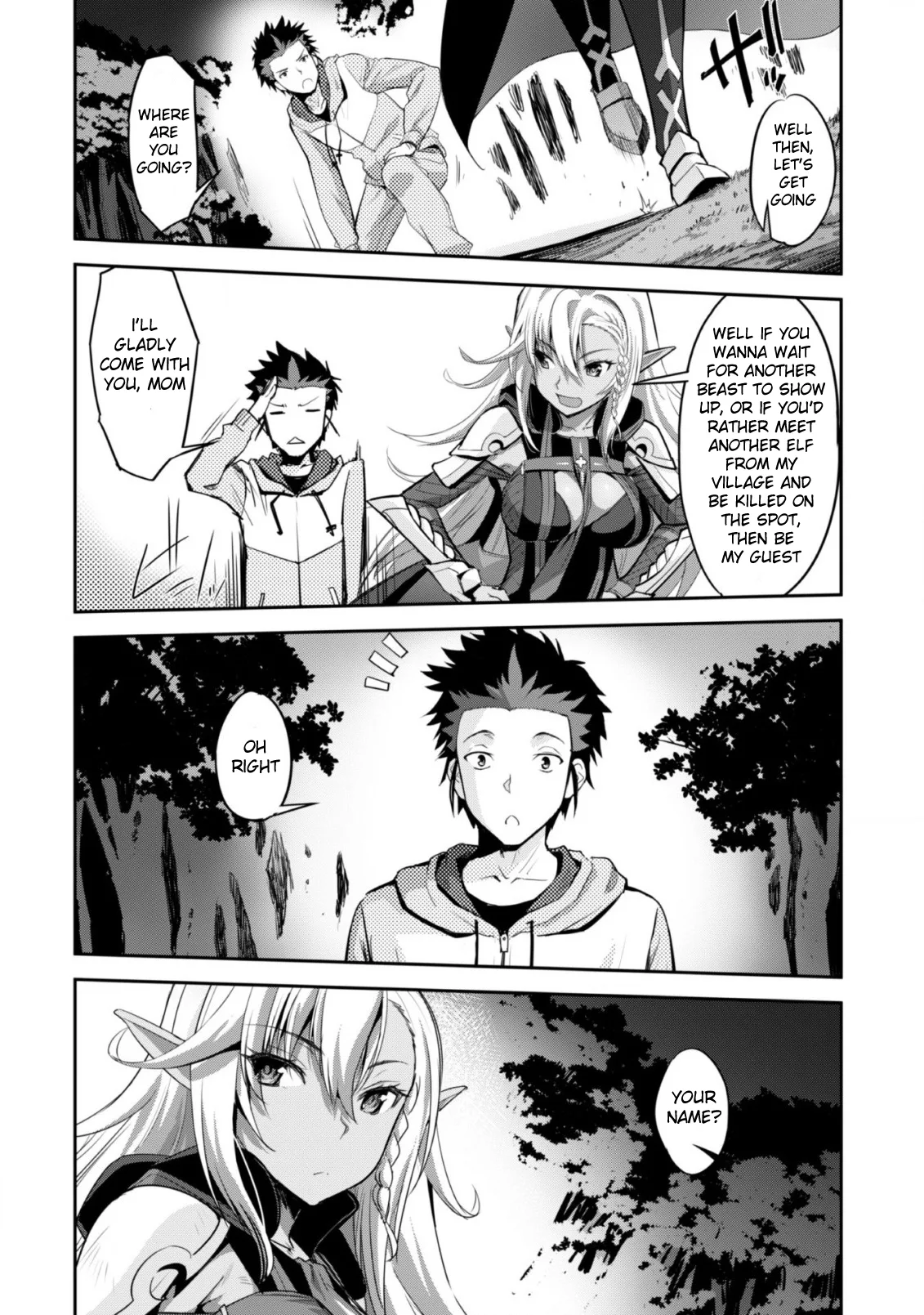 Isekai Minecraft Chapter 1 page 40