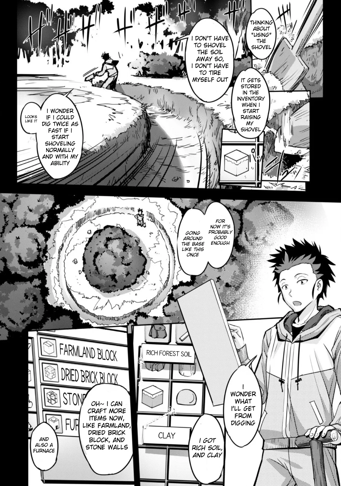 Isekai Minecraft Chapter 1 page 36