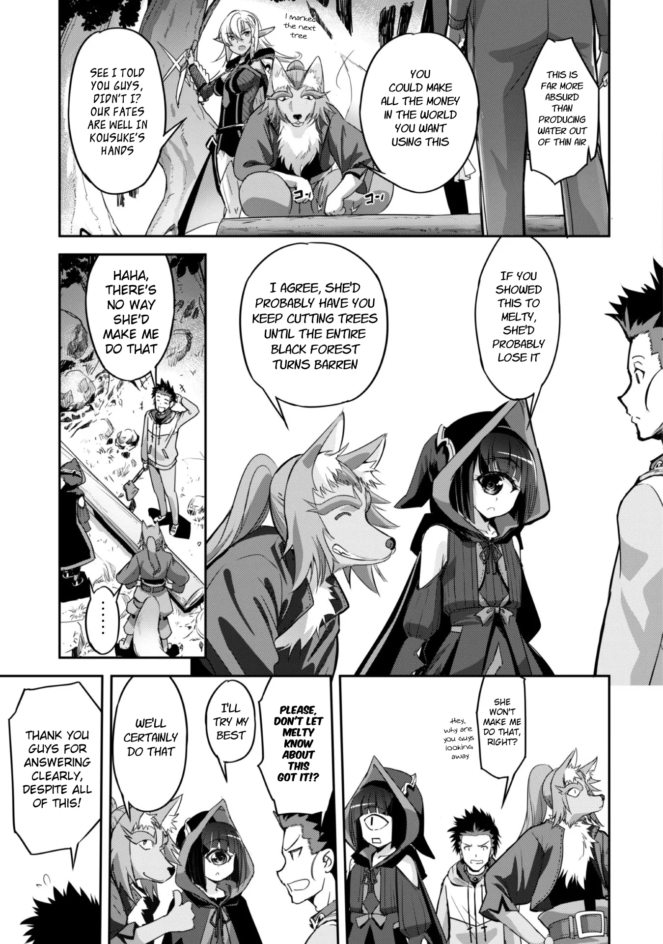 Isekai Minecraft Chapter 6 page 23