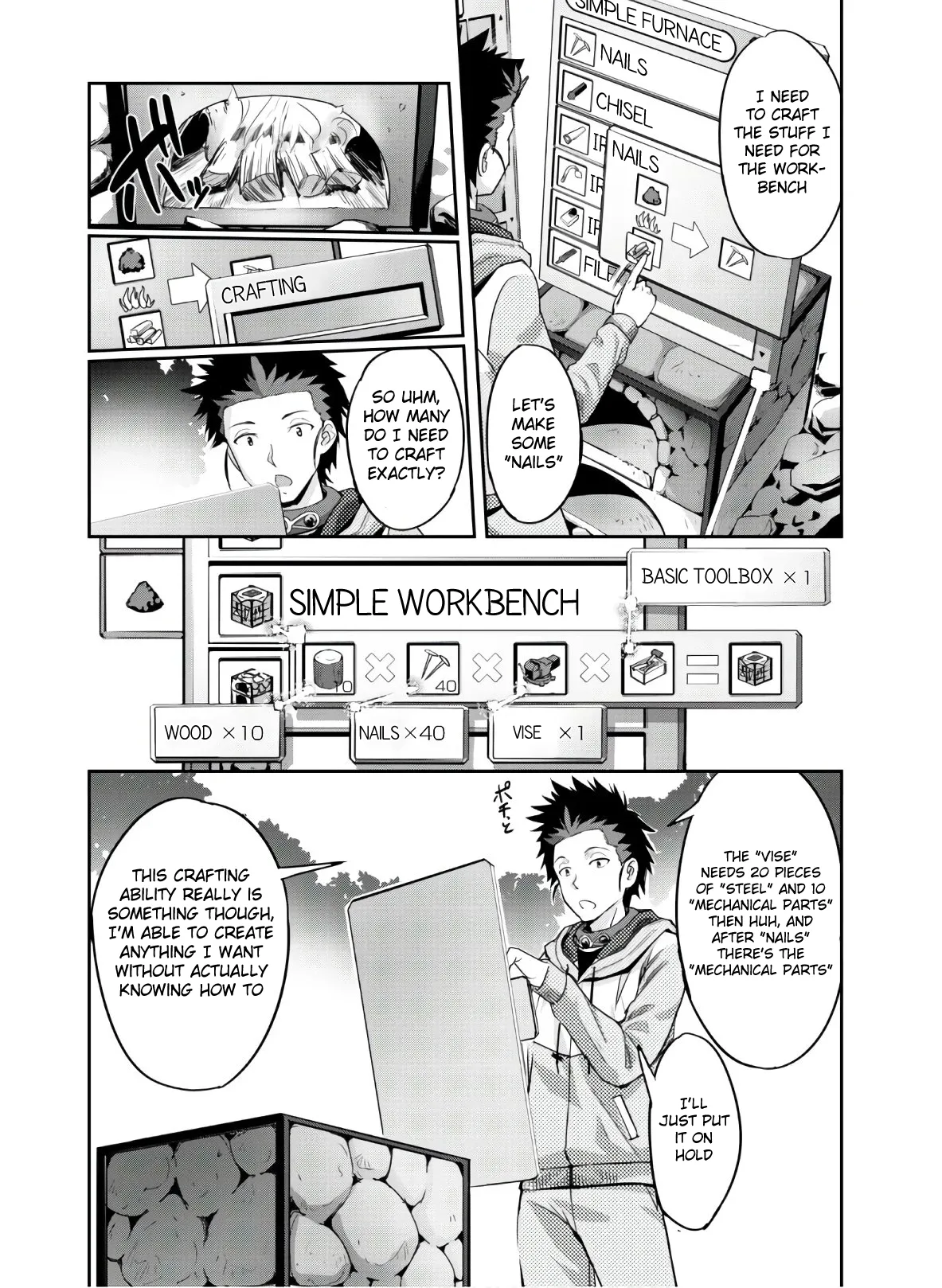 Isekai Minecraft Chapter 4 page 4