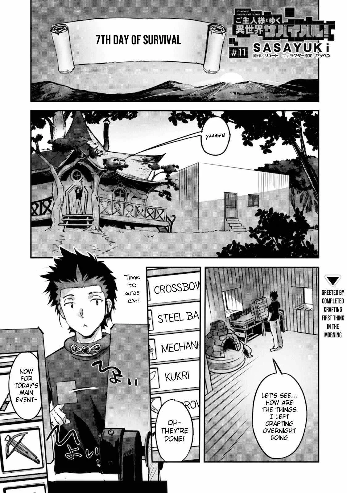 Isekai Minecraft Chapter 11 page 2