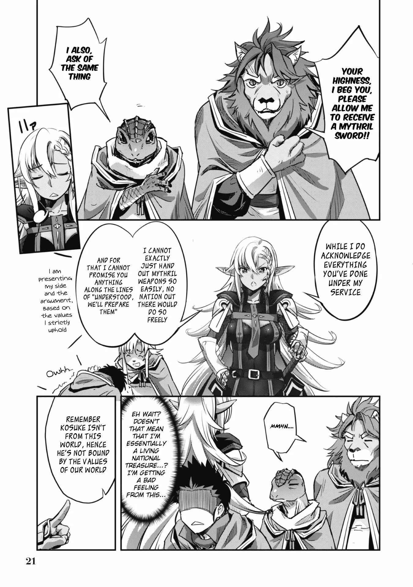 Isekai Minecraft Chapter 19 page 17