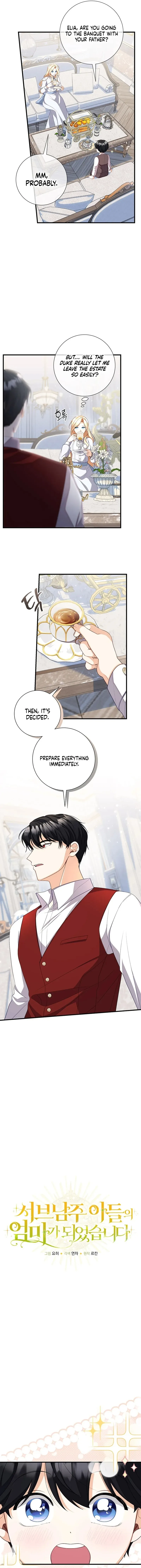 I Became the Mother of the Supporting Male Lead’s Son Chapter 9 page 3