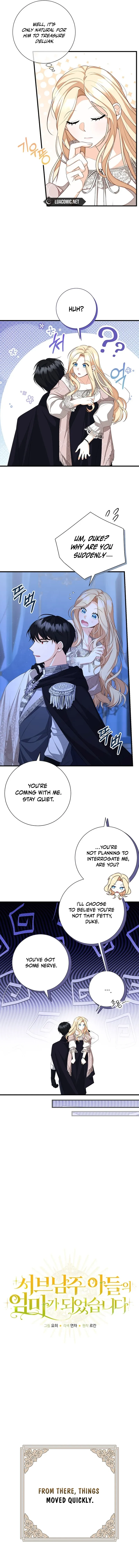 I Became the Mother of the Supporting Male Lead’s Son Chapter 8 page 7