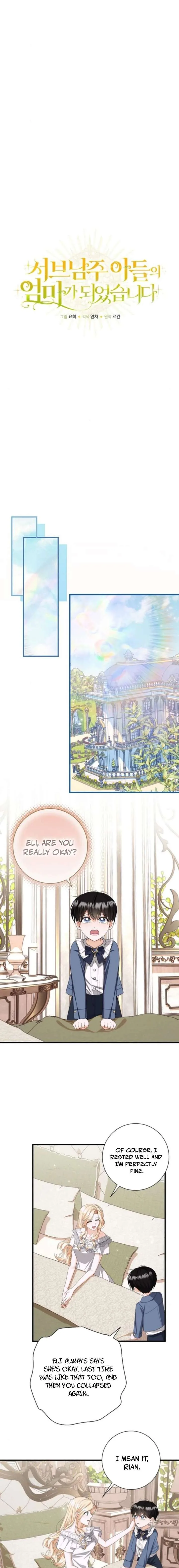 I Became the Mother of the Supporting Male Lead’s Son Chapter 57 page 8