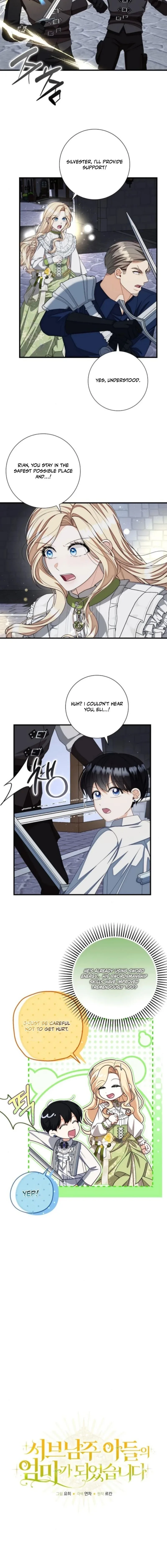 I Became the Mother of the Supporting Male Lead’s Son Chapter 59 page 8