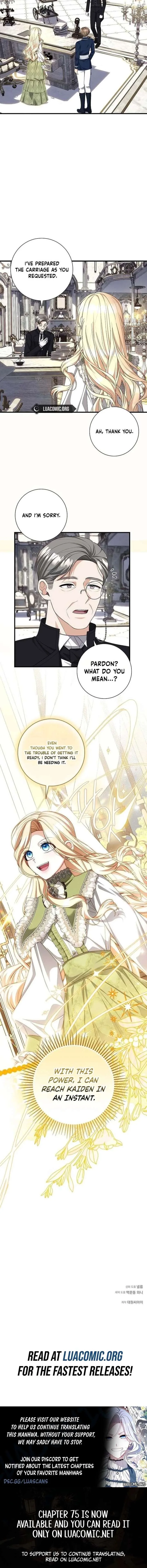 I Became the Mother of the Supporting Male Lead’s Son Chapter 74 page 8