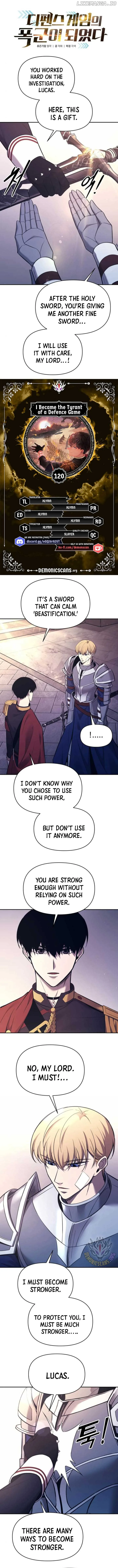 I Became the Tyrant of a Defence Game Chapter 120 page 2